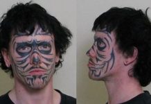 Bjegunac sa tetovažom preko cijelog lica