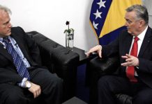 Sastanak Lagumdžija – Hill: Niko ne smije dovesti u pitanje provedbu izbora 2014. godine