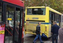 U sudaru GRAS-ovih autobusa na Ilidži povrijeđene tri osobe