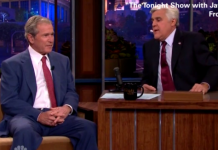 George W. Bush otkrio svoj talenat za slikanje kod Jay Lena