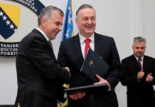 Lagumdžija i Begić potpisali protokol o saradnji MVPBiH i NSBiH