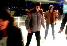 Otvoreno klizalište ispred Mercatora na Dobrinji