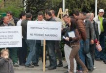 Završen drugi dan mirnih protesta radnika komunalnih preduzeća