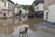 Travnik: Voda se povlači iz grada