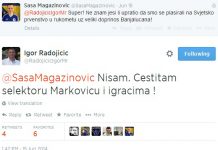 Radojičić nije ni znao da se BiH plasirala na SP, o tome ga obavijestio Magazinović