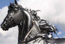 Pogledajte nevjerovatne skulpture od recikliranog starog željeza