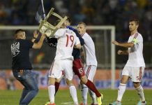 Srbiji pobjeda 3:0 protiv Albanije uz oduzimanje tri boda