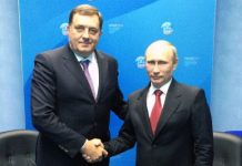 Rusija nije više samo retorički na strani RS-a i Dodika