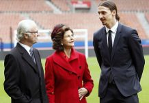 Švedski kralj prekršio protokol da bi vidio Ibru