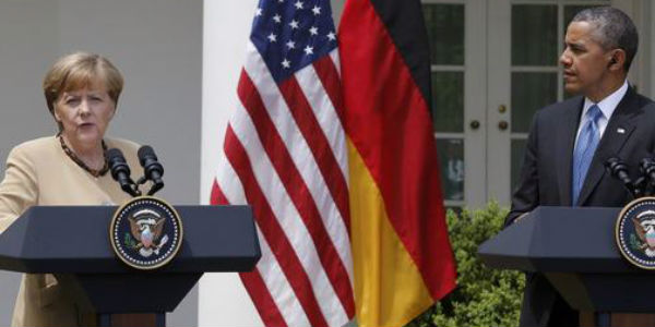 merkel obama