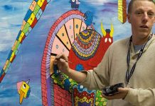 Caleb Neelon oslikao mural mira u Mostaru