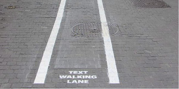 antwerpen text walking lanes