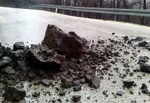 Zbog kiše povećana opasnost od odrona