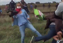 Mađarska novinarka otpuštena nakon snimka na kojem udara izbjeglice