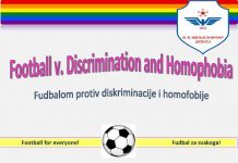 DOBOJ: Fudbalom protiv diskriminacije i homofobije
