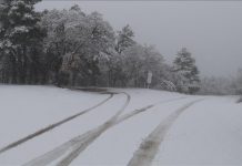 BiHAMK: Neophodna oprezna vožnja zbog snijega na kolovozu