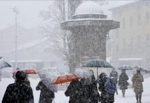 BiH: Narednih dana snijeg i temperature do minus 16 stepeni