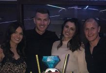 Edin Džeko proslavio rođendan u Sarajevu, a torta i trbušna plesačica je sve ostavila bez teksta