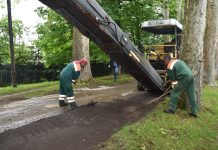 Počela rekonstrukcija Velike aleje na Ilidži