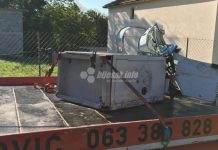 Bankomat iščupan iz ležišta, kradljivci ostali bez plijena