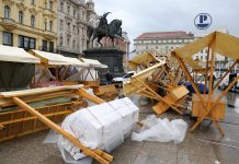 Nevrijeme poharalo Zagreb, policija upozorila građane: “Ne izlazite ako ne morate!”