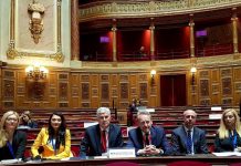 Izetbegović i Čović na zasjedanju Asocijacije evropskih senata u Parizu