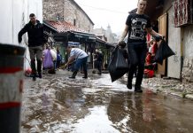 Velike štete od poplave na Baščaršiji