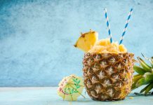 Sorbet od ananasa i mente