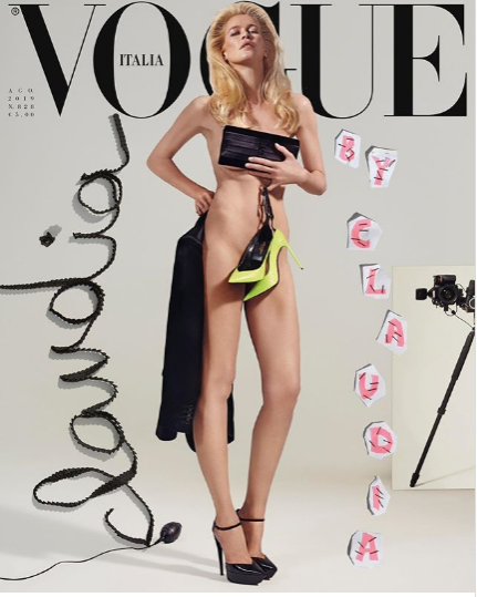 Claudia Schiffer vogue