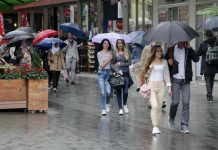 U BiH za vikend pretežno oblačno s kišom