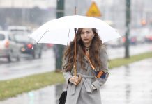 Kiša do utorka, u Krajini moguć snijeg