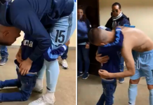 Uplakani dječak na koljenima molio Callejona da ostane u klubu