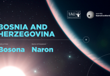 Bosna i Hercegovina dobila zvijezdu i planetu u sazviježđu Vodolije