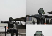 Teta razapeta se zaštitila od zagađenja zraka u Sarajevu