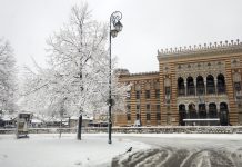 U Bosni snijeg i minusi, u Hercegovini vedro, temperatura do 8 stepeni