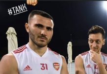 Ne zovu ga bezveze Tenk: Mesut Ozil s čuđenjem gledao u mišiće Seada Kolašinca