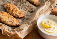 Pohovana piletina sa sosom od limuna