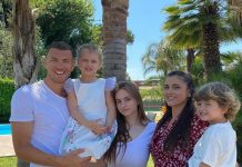 Amra Džeko s porodicom čestitala Bajram