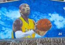 BiH: Mural Kobija Bryanta najveći u Evropi i među najvećim u svijetu proslavio Gradišku