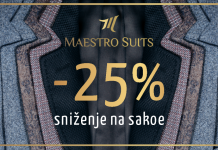 Veliko sniženje sakoa u Maestro Suits