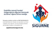 UZ VAŠU PODRŠKU, ŽENE I DJECA ŽRTVE NASILJA MOGU BITI SIGURNE