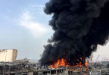 Dramatični snimci iz Bejruta: Veliki požar ponovo izbio u luci, vojska naredila hitnu evakuaciju