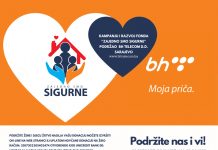 Kompanija BH Telecom podržala razvoj Fonda „ZAJEDNO SMO SIGURNE“