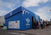 Impresivno! Adidas prodavnica u Amsterdamu u obliku kutije za patike