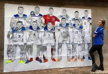 Sarajka nacrtala Zmajeve u prirodnoj veličini: Poseban poklon za reprezentaciju