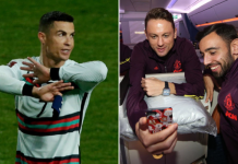 Nemanja Matić trolao saigrača iz Manchester Uniteda Brunu Fernandesa zbog nepriznatog gola Cristiana Ronalda