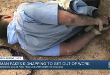 VIDEO: Lažirao vlastitu otmicu samo da ne mora na posao