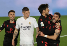 Real Madrid kiksao protiv Sociedada i udaljio se od borbe za titulu