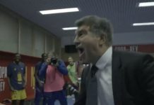 VIDEO: Kako to izgleda kada Laporta uđe u svlačionicu i povede slavlje