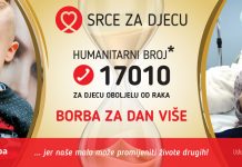 Udruženje ‘Srce za djecu oboljelu od raka’ pokreće kampanju ‘Borba za dan više’